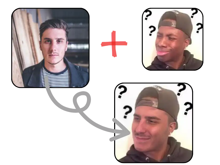 Image showing face swapping