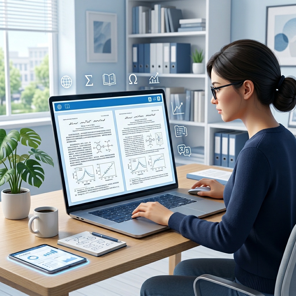 AI paper translator for academic PDFs and research documents