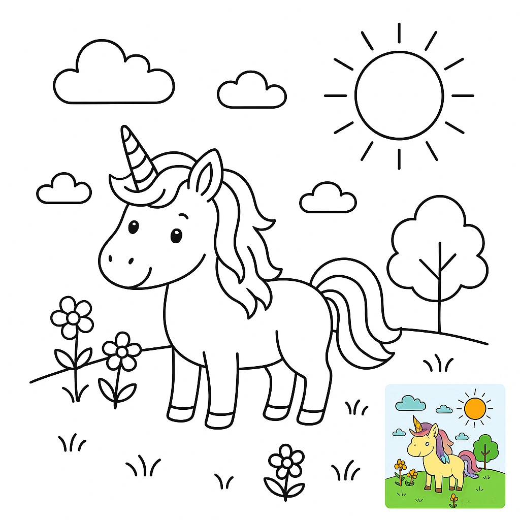 Coloring Page Image
