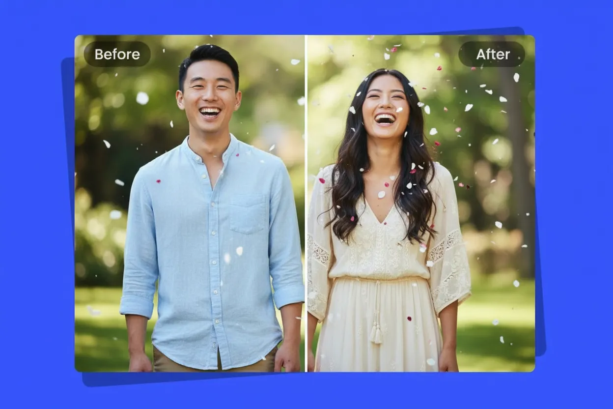 AI Foto di Matrimonio Intelligente