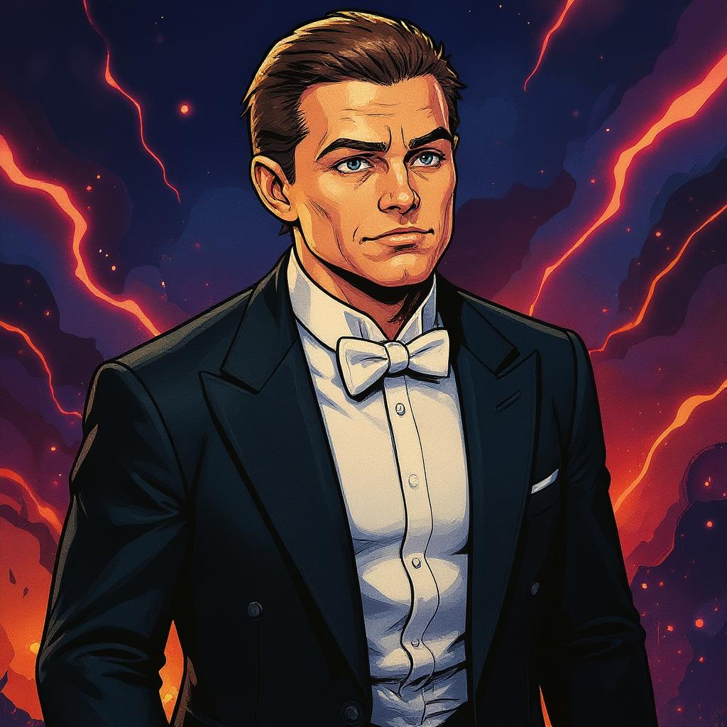 Marvel comic style example
